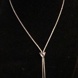 Merx Jewelry - Merx Silver Lariat Chain Merx Jewelry - Merx Silver Lariat Chain